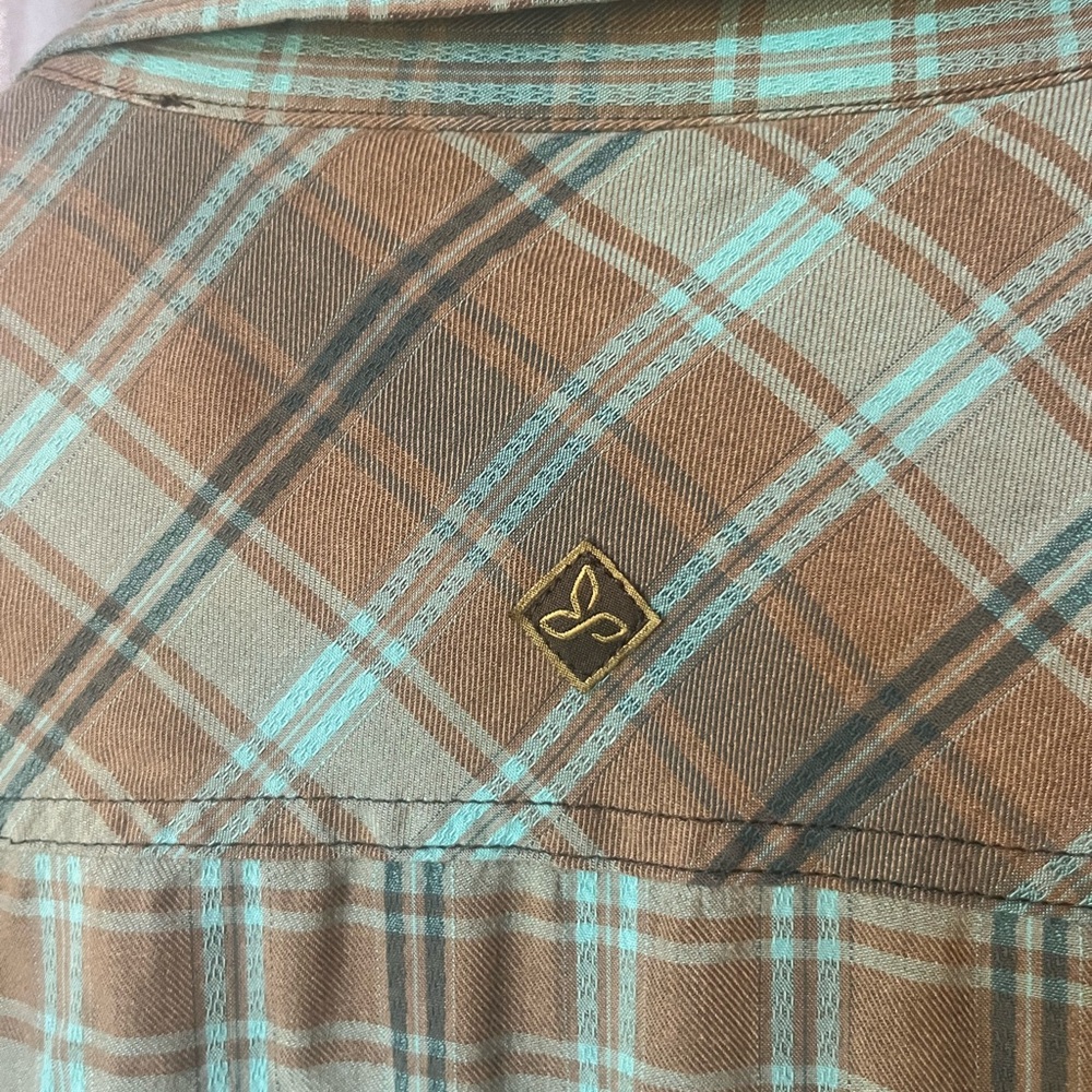 Prana Plaid Men's Jacket - Picture 4 of 9